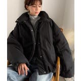 衿2WAYで旬映え。衿取り外し可能エッグライン中綿ブルゾン | Classical Elf  | 詳細画像19 