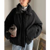 衿2WAYで旬映え。衿取り外し可能エッグライン中綿ブルゾン | Classical Elf  | 詳細画像21 