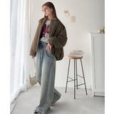 衿2WAYで旬映え。衿取り外し可能エッグライン中綿ブルゾン | Classical Elf  | 詳細画像29 