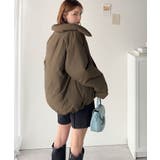 衿2WAYで旬映え。衿取り外し可能エッグライン中綿ブルゾン | Classical Elf  | 詳細画像31 