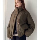 衿2WAYで旬映え。衿取り外し可能エッグライン中綿ブルゾン | Classical Elf  | 詳細画像33 