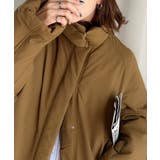 キャメル | 衿2WAYで旬映え。衿取り外し可能エッグライン中綿ブルゾン | Classical Elf 