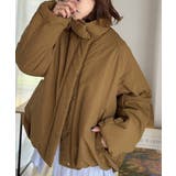 衿2WAYで旬映え。衿取り外し可能エッグライン中綿ブルゾン | Classical Elf  | 詳細画像37 