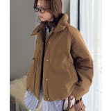 衿2WAYで旬映え。衿取り外し可能エッグライン中綿ブルゾン | Classical Elf  | 詳細画像41 