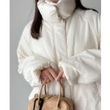 衿2WAYで旬映え。衿取り外し可能エッグライン中綿ブルゾン | Classical Elf  | 詳細画像1 