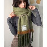 《JaVaジャバコラボ》ふんわりあったか。配色ボリュームマフラー | Classical Elf  | 詳細画像20 