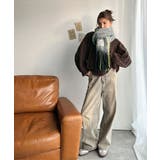 《JaVaジャバコラボ》ふんわりあったか。配色ボリュームマフラー | Classical Elf  | 詳細画像3 