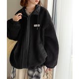 冷え知らず&洒落見えアウター。あったかボア異素材切り替えブルゾン | Classical Elf | 詳細画像11