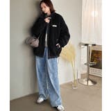 冷え知らず&洒落見えアウター。あったかボア異素材切り替えブルゾン | Classical Elf | 詳細画像18