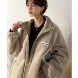 冷え知らず&洒落見えアウター。あったかボア異素材切り替えブルゾン | Classical Elf | 詳細画像23