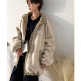 冷え知らず&洒落見えアウター。あったかボア異素材切り替えブルゾン | Classical Elf | 詳細画像27