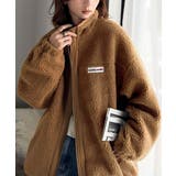 冷え知らず&洒落見えアウター。あったかボア異素材切り替えブルゾン | Classical Elf | 詳細画像32