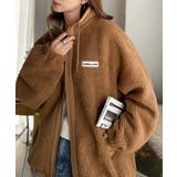 冷え知らず&洒落見えアウター。あったかボア異素材切り替えブルゾン | Classical Elf | 詳細画像33