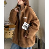 冷え知らず&洒落見えアウター。あったかボア異素材切り替えブルゾン | Classical Elf | 詳細画像34