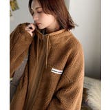 冷え知らず&洒落見えアウター。あったかボア異素材切り替えブルゾン | Classical Elf | 詳細画像36