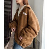 冷え知らず&洒落見えアウター。あったかボア異素材切り替えブルゾン | Classical Elf | 詳細画像37