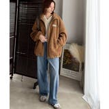 冷え知らず&洒落見えアウター。あったかボア異素材切り替えブルゾン | Classical Elf | 詳細画像39