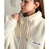 冷え知らず&洒落見えアウター。あったかボア異素材切り替えブルゾン | Classical Elf | 詳細画像41