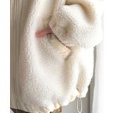 冷え知らず&洒落見えアウター。あったかボア異素材切り替えブルゾン | Classical Elf | 詳細画像44