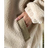 冷え知らず&洒落見えアウター。あったかボア異素材切り替えブルゾン | Classical Elf | 詳細画像47