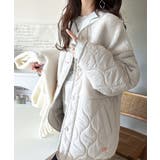 《JaVaジャバコラボ》軽くて暖かい、旬顔ボア切替♪ノーカラーひょうたんキルティ… | Classical Elf  | 詳細画像6 