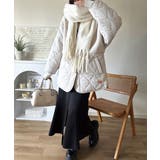 《JaVaジャバコラボ》軽くて暖かい、旬顔ボア切替♪ノーカラーひょうたんキルティ… | Classical Elf  | 詳細画像8 