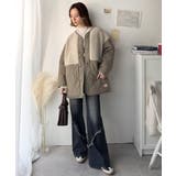 《JaVaジャバコラボ》軽くて暖かい、旬顔ボア切替♪ノーカラーひょうたんキルティ… | Classical Elf  | 詳細画像27 