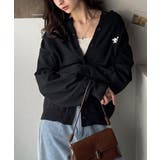 着まわし自在のベーシックデザイン。配色刺繍カーディガン | Classical Elf | 詳細画像8