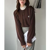 着まわし自在のベーシックデザイン。配色刺繍カーディガン | Classical Elf | 詳細画像27