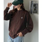 着まわし自在のベーシックデザイン。配色刺繍カーディガン | Classical Elf | 詳細画像30