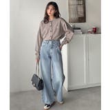 着まわし自在のベーシックデザイン。配色刺繍カーディガン | Classical Elf | 詳細画像35