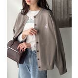 着まわし自在のベーシックデザイン。配色刺繍カーディガン | Classical Elf | 詳細画像38