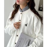 着まわし自在のベーシックデザイン。配色刺繍カーディガン | Classical Elf | 詳細画像4