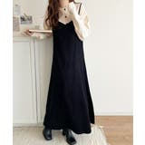 顔周りスッキリ&胸元刺繍で映える♪配色刺繍ヘンリーネックニット | Classical Elf  | 詳細画像6 