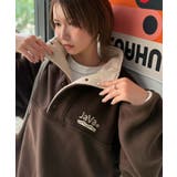 《JaVaジャバコラボ》ふんわり暖か。軽量配色フリースハーフジッププルオーバー(… | Classical Elf | 詳細画像24