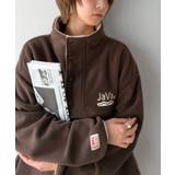 《JaVaジャバコラボ》ふんわり暖か。軽量配色フリースハーフジッププルオーバー(… | Classical Elf | 詳細画像26