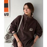 《JaVaジャバコラボ》ふんわり暖か。軽量配色フリースハーフジッププルオーバー(… | Classical Elf | 詳細画像28