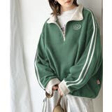 《JaVa ジャバコラボ》旬なレトロスポーツ。刺繍フリースアノラックハーフジップ… | Classical Elf | 詳細画像53