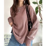 《JaVaジャバ 別注》シンプルなのに格上げ。2way配色ワッフルロンTee | Classical Elf  | 詳細画像36 