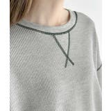 《JaVaジャバ 別注》シンプルなのに格上げ。2way配色ワッフルロンTee | Classical Elf  | 詳細画像44 