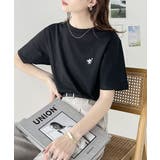 大人の上級シンプル。滑らか綿100％ワンポイント刺繍Tシャツ | Classical Elf  | 詳細画像23 