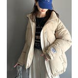 防寒とオシャレを両立。配色ジップ×フィンガーホール中綿ブルゾン | Classical Elf  | 詳細画像17 