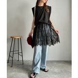 《JaVaジャバコラボ》１枚で旬な着こなし♪レースコンビチュニックTシャツワンピ… | Classical Elf  | 詳細画像9 