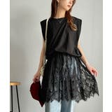 《JaVaジャバコラボ》１枚で旬な着こなし♪レースコンビチュニックTシャツワンピ… | Classical Elf  | 詳細画像10 