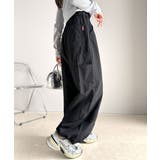 《JaVa ジャバ別注》ワイドな今っぽシルエット メンズライク裾ドロストペインタ… | Classical Elf  | 詳細画像8 