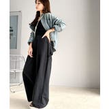 《JaVa ジャバ別注》ワイドな今っぽシルエット メンズライク裾ドロストペインタ… | Classical Elf  | 詳細画像10 