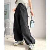 《JaVa ジャバ別注》ワイドな今っぽシルエット メンズライク裾ドロストペインタ… | Classical Elf  | 詳細画像13 