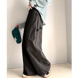 《JaVa ジャバ別注》ワイドな今っぽシルエット メンズライク裾ドロストペインタ… | Classical Elf  | 詳細画像16 