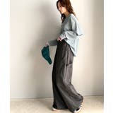 《JaVa ジャバ別注》ワイドな今っぽシルエット メンズライク裾ドロストペインタ… | Classical Elf  | 詳細画像18 