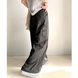 《JaVa ジャバ別注》ワイドな今っぽシルエット メンズライク裾ドロストペインタ… | Classical Elf  | 詳細画像21 